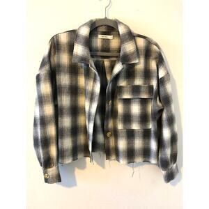 Mod Ref Plaid Shacket Size Medium